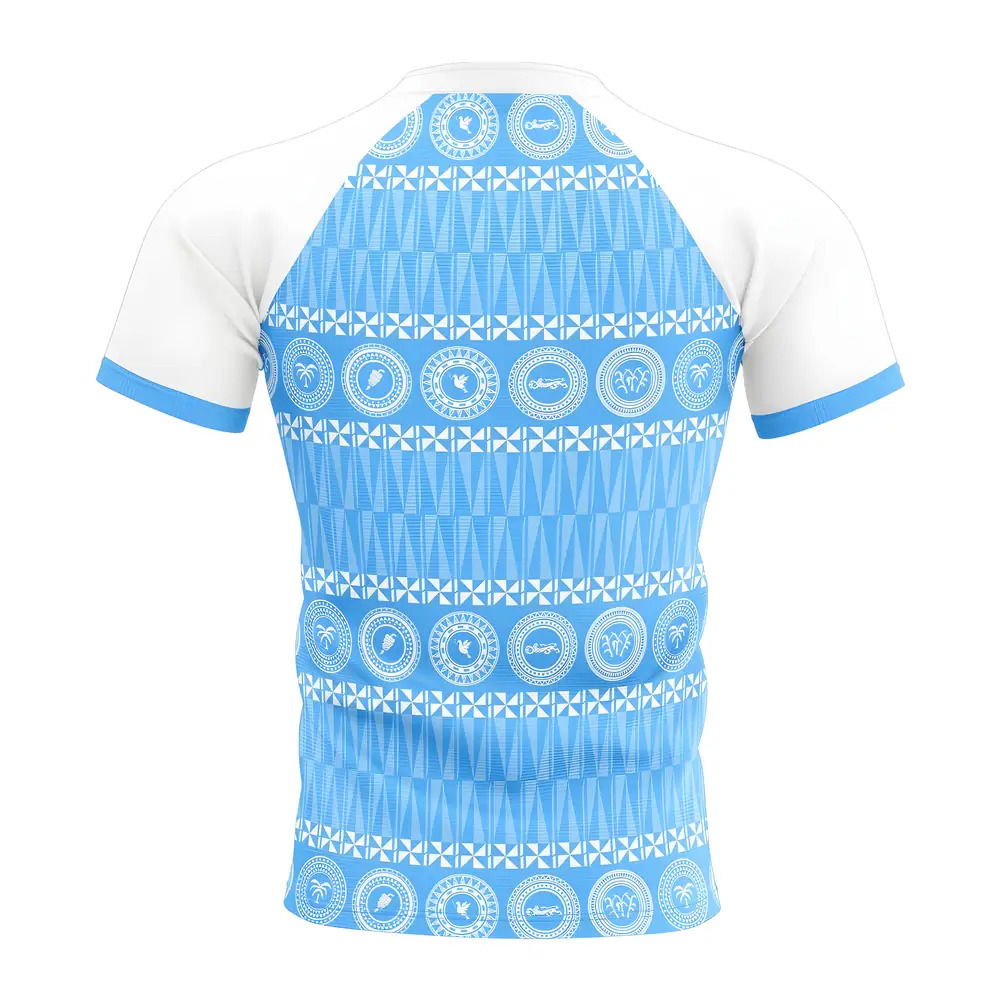  2025-2026 Fiji Concept Home Rugby Shirt Adult Short Sleeve